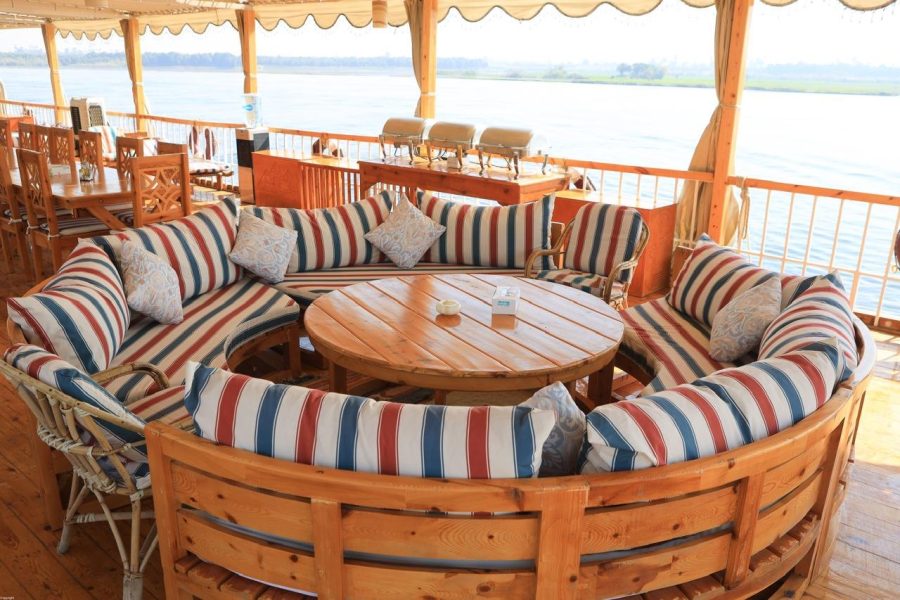 Sail the Nile in Classic Luxury with Three Pyramids Dahabiya