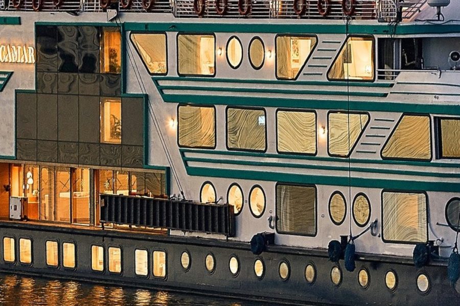 the M/S Acamar, a luxurious 5- star Nile cruise